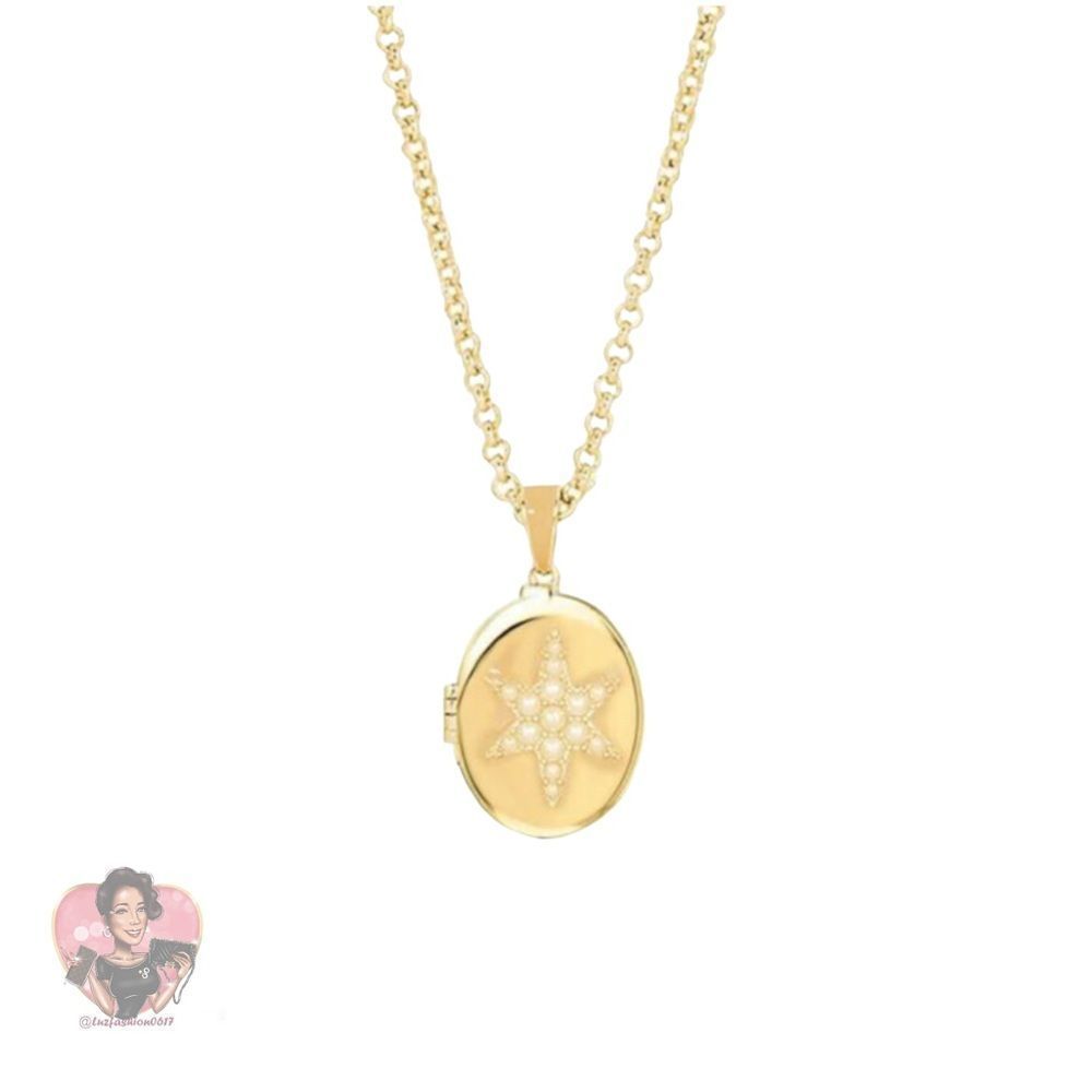 JOY DRAVECKY Eden Locket Necklace